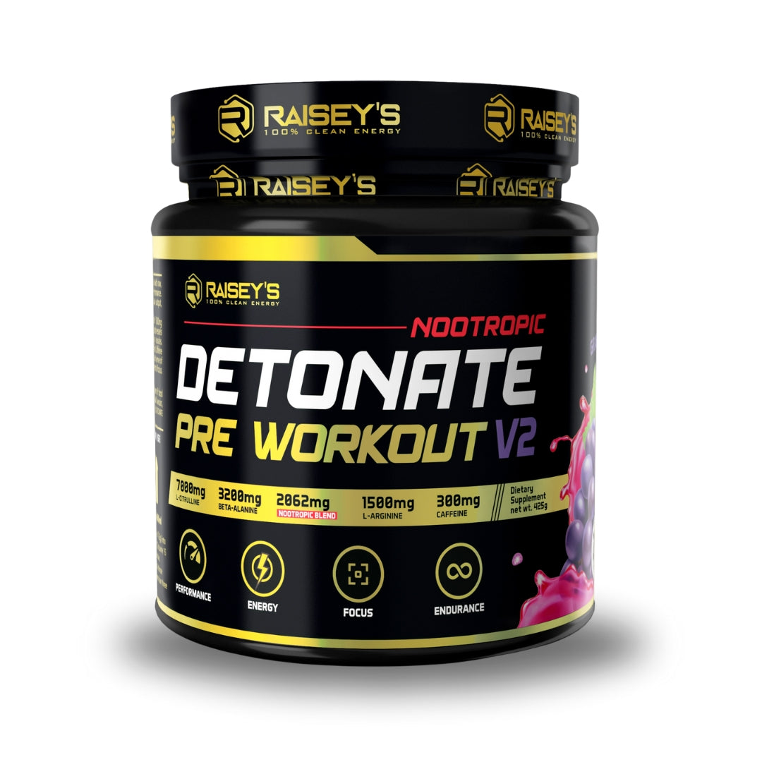 DETONATE V2 NOOTROPIC Pre-Workout