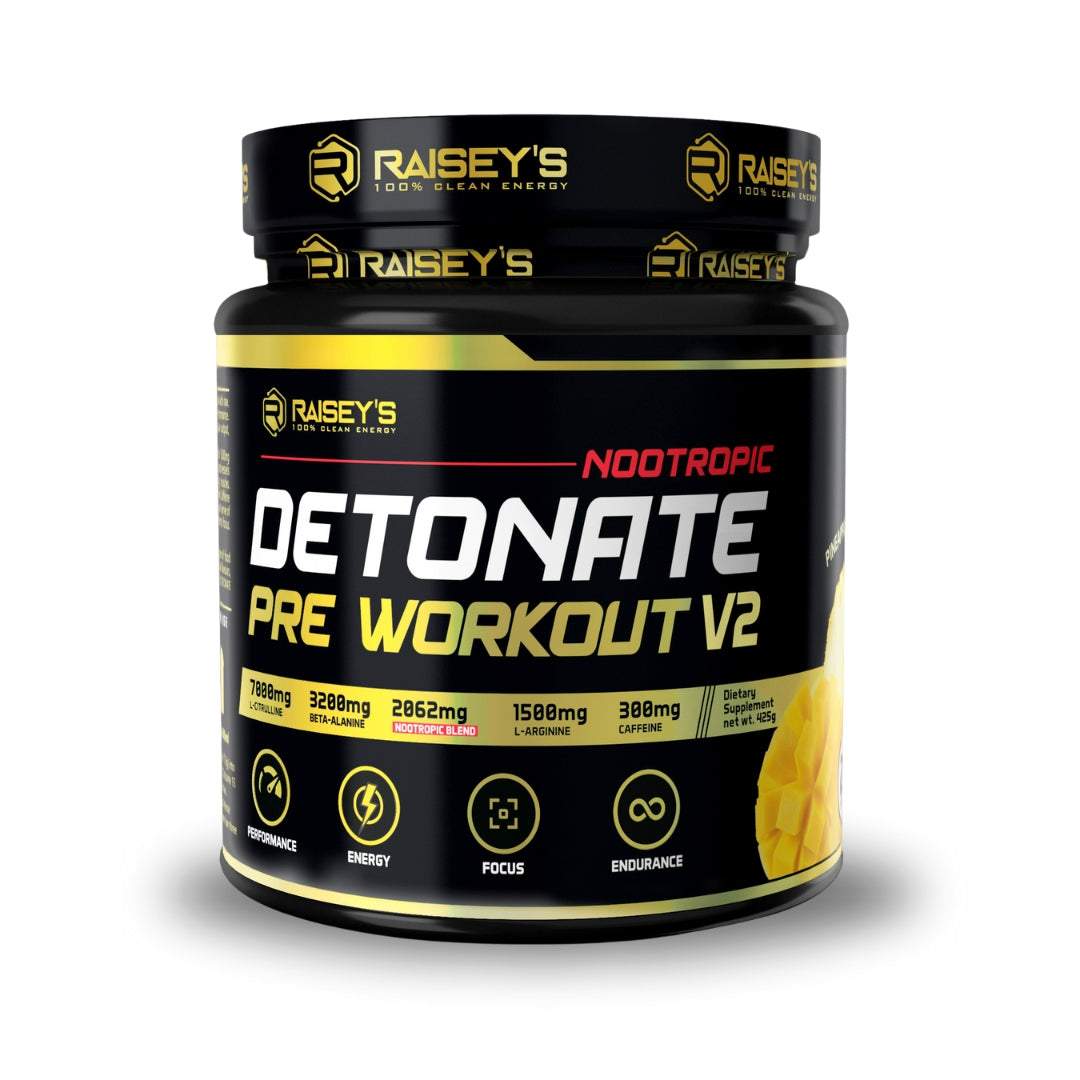 DETONATE V2 NOOTROPIC Pre-Workout