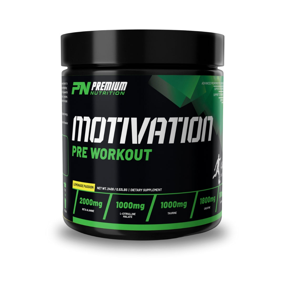 Premium Nutrition MOTIVATION Pre-Workout 240g