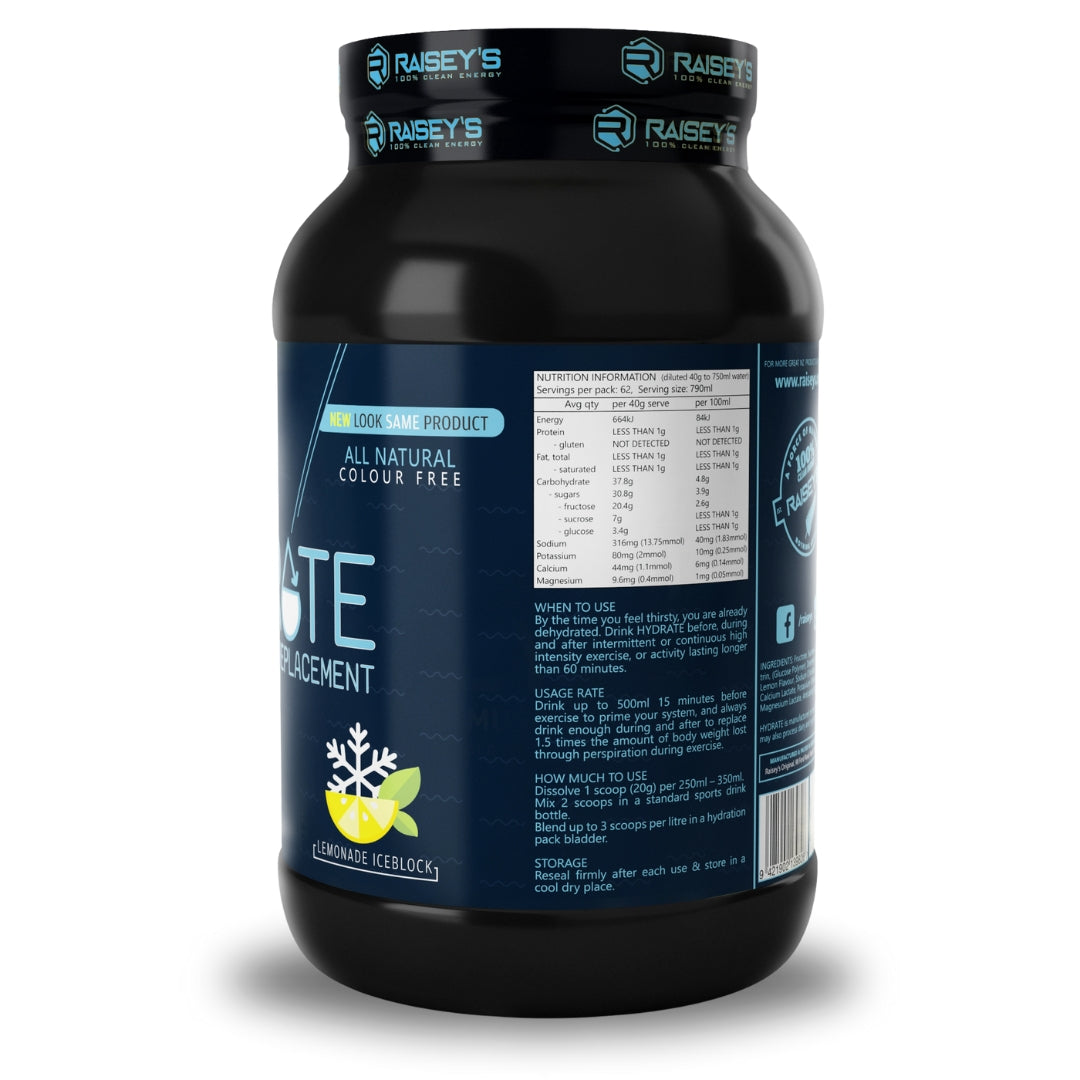 HYDRATE Electrolyte Sports Drink with Taste & Style