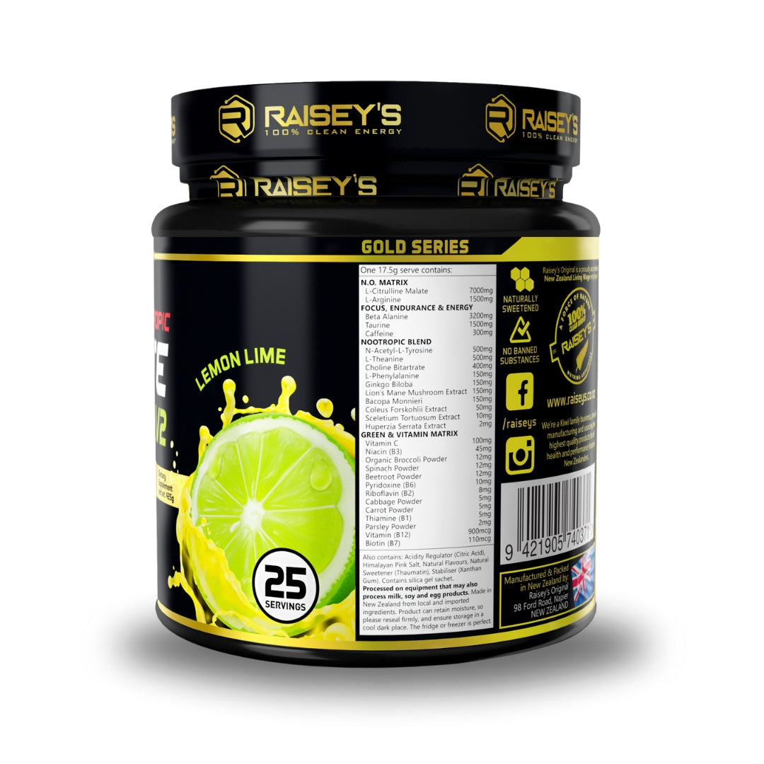 DETONATE V2 NOOTROPIC Pre-Workout