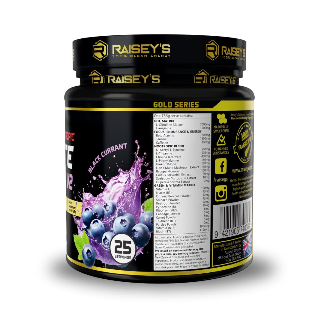 DETONATE V2 NOOTROPIC Pre-Workout