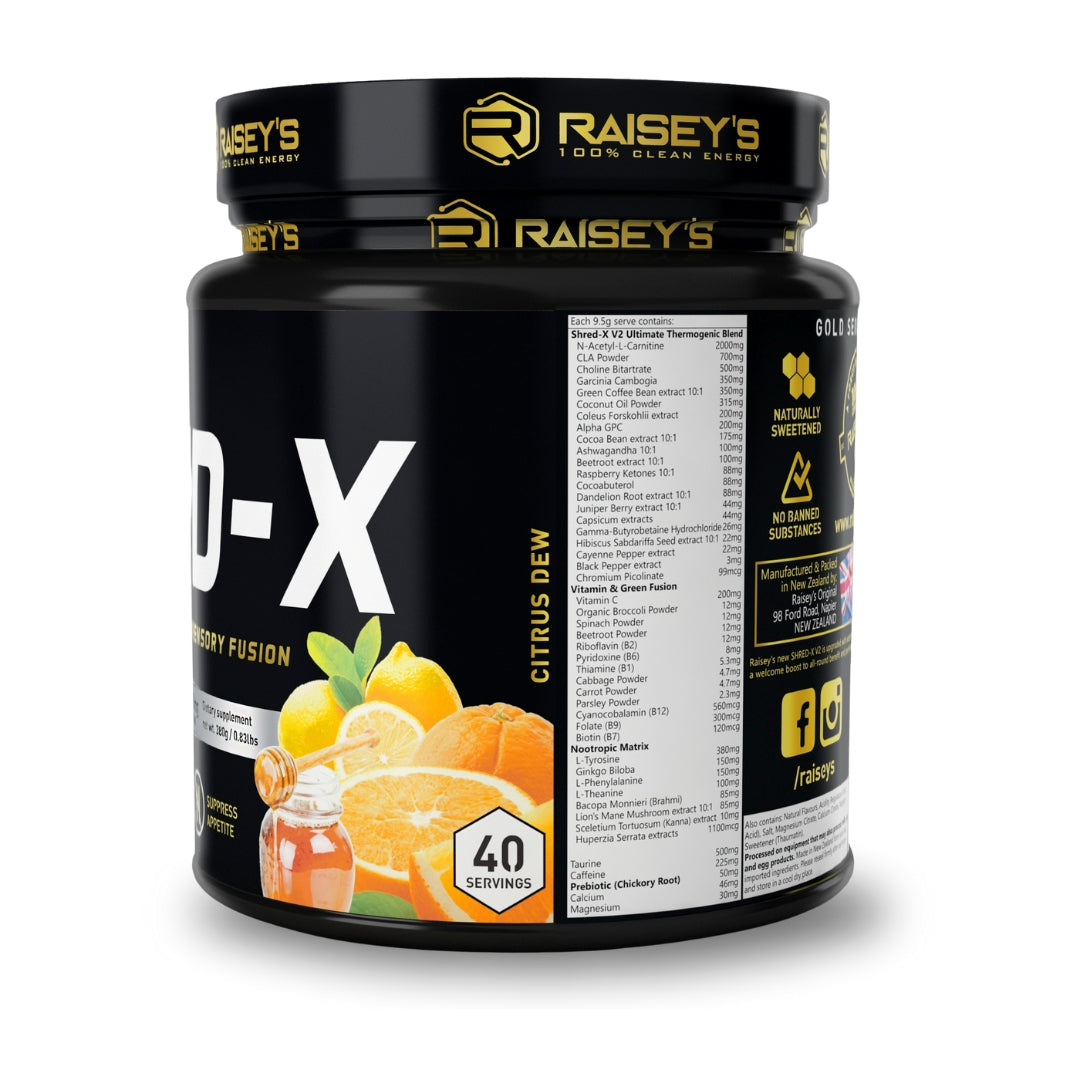 SHRED-X V2 THERMOGENIC FAT BURNER