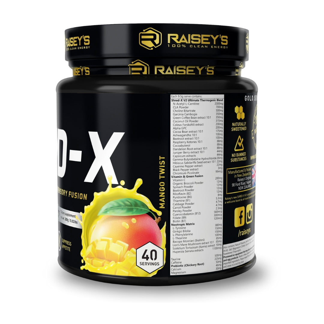 SHRED-X V2 THERMOGENIC FAT BURNER