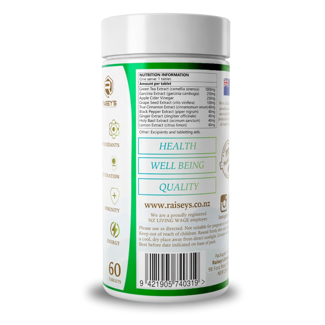 Immuni-Tea Green tea tablets.