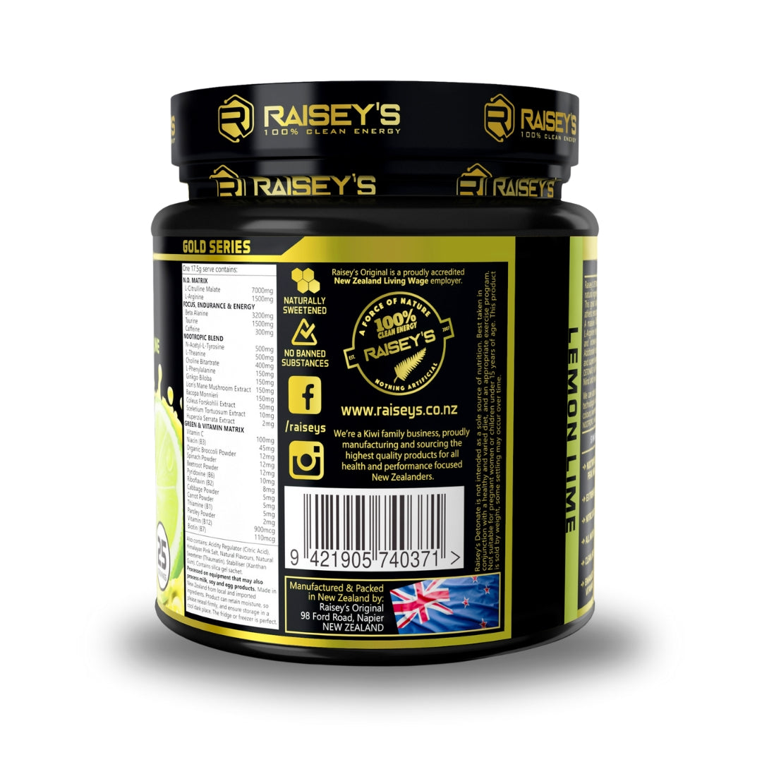 DETONATE V2 NOOTROPIC Pre-Workout