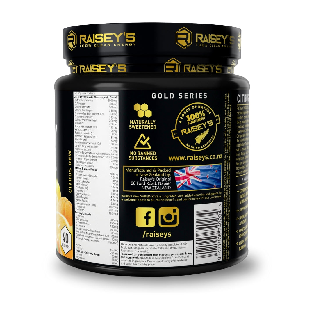 SHRED-X V2 THERMOGENIC FAT BURNER