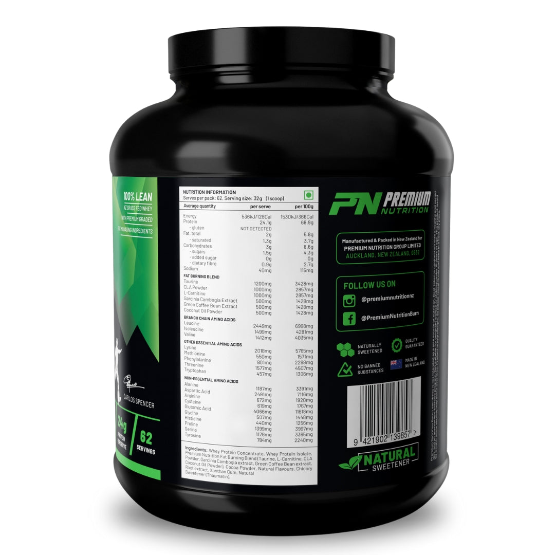 Premium Nutrition BURN Fat Burning Protein