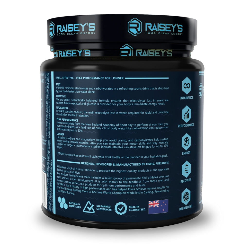 HYDRATE Electrolyte Sports Drink with Taste & Style