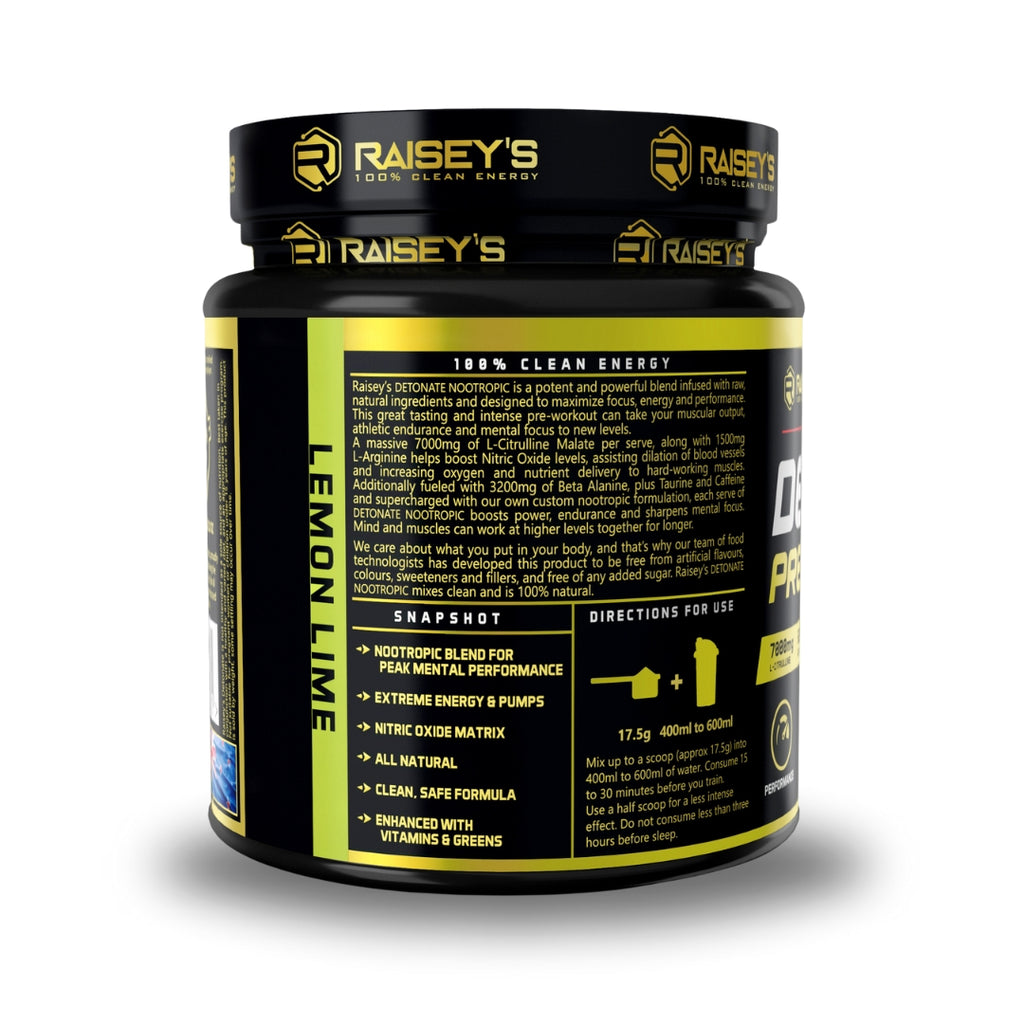 DETONATE V2 NOOTROPIC Pre-Workout