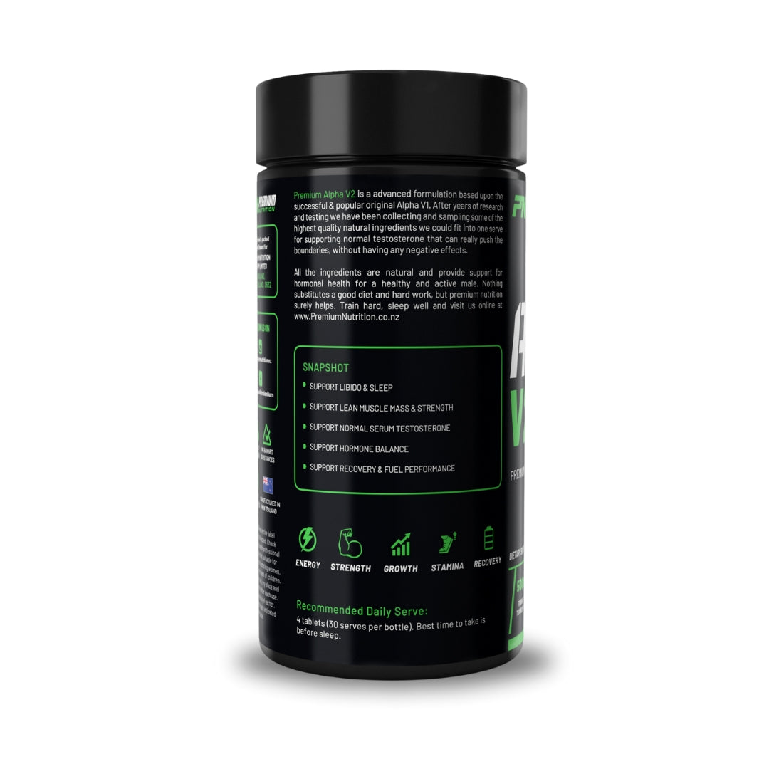 Premium Alpha V2 Test Booster 120 tablets