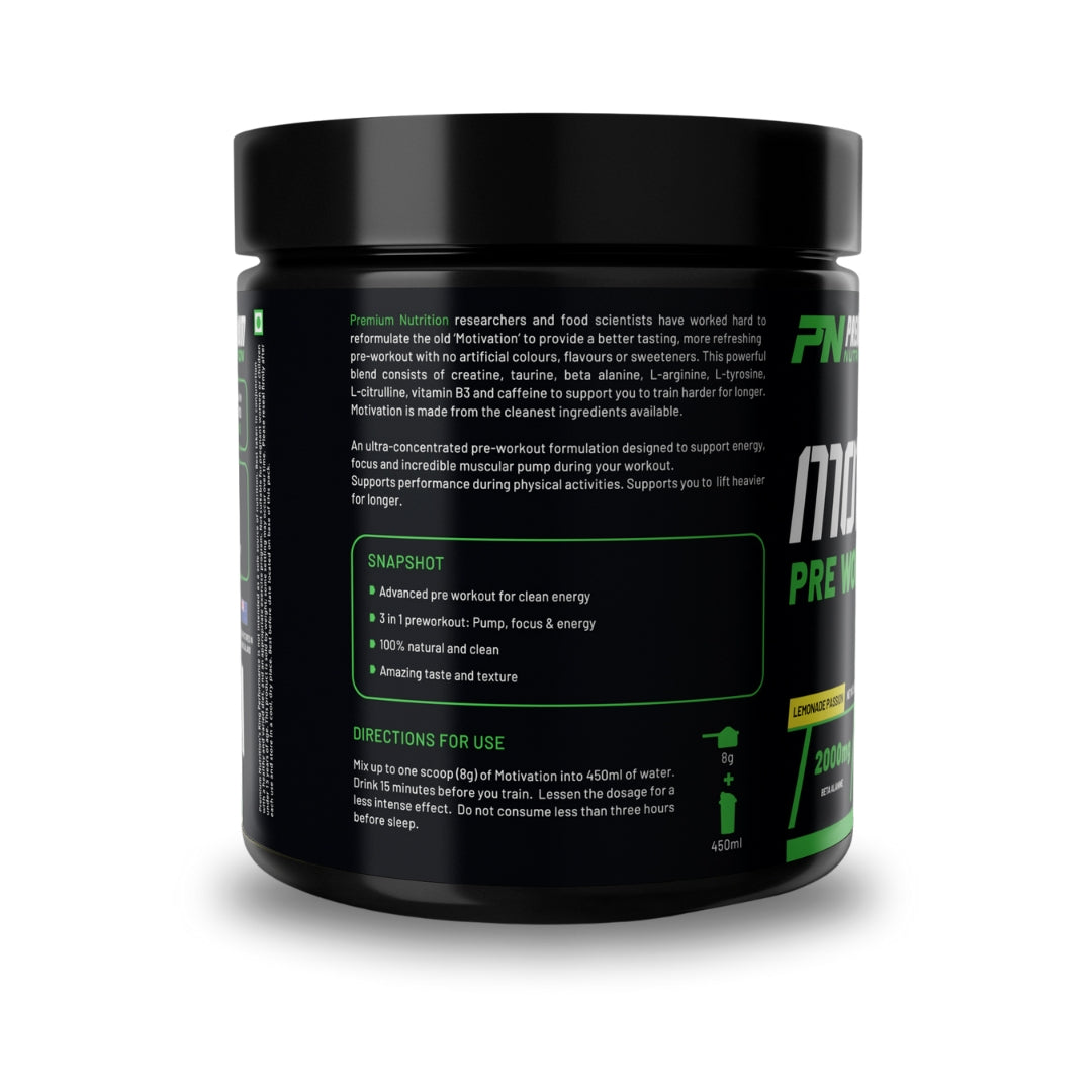 Premium Nutrition MOTIVATION Pre-Workout 240g
