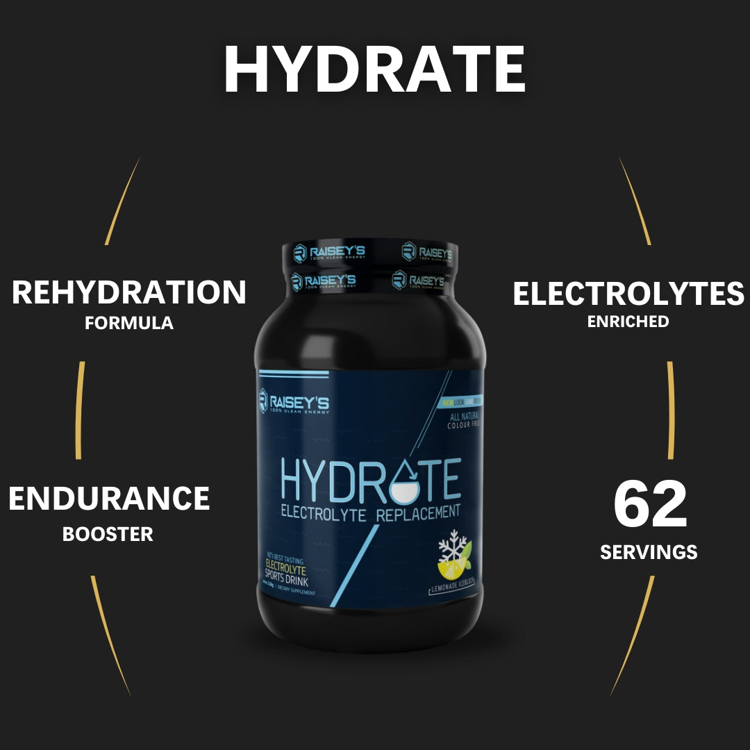 HYDRATE Electrolyte Sports Drink with Taste & Style
