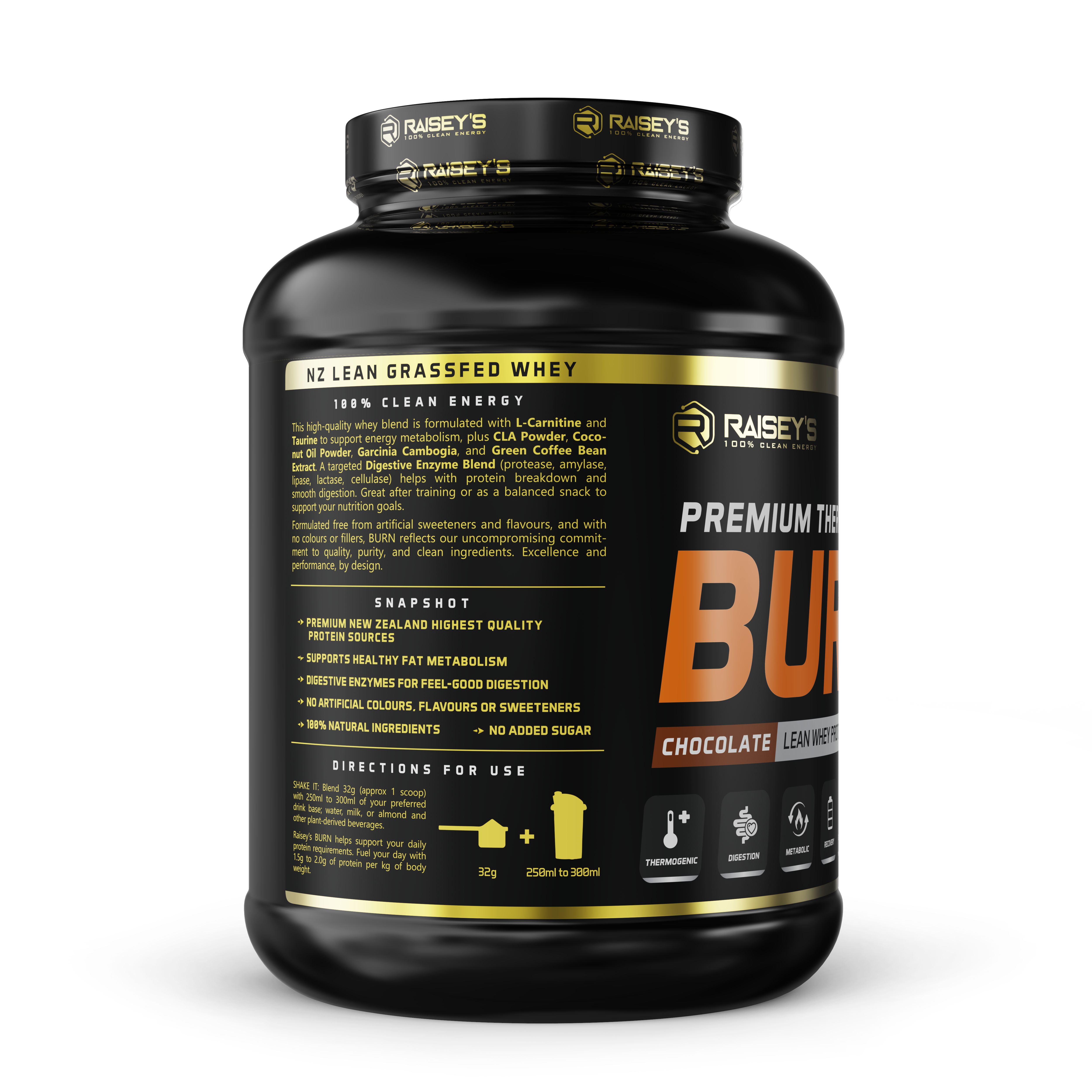 Burn Thermogenic Whey Protein