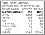 PEA PROTEIN ISOLATE Refill Pack