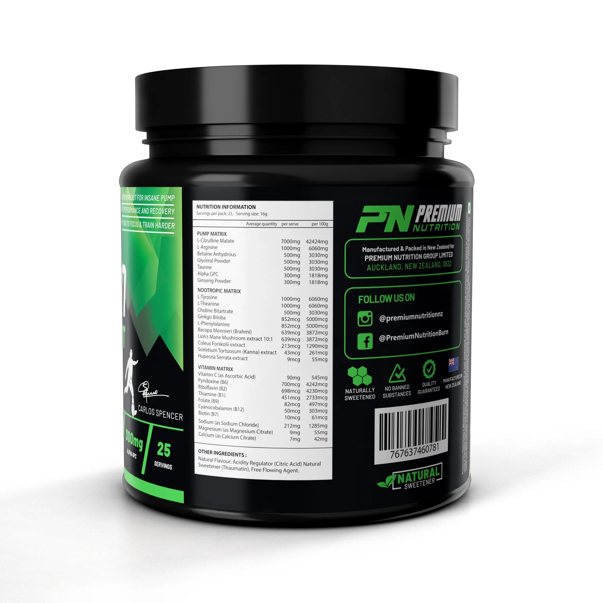 Premium MOTIVATION Stim Free Pre-Workout 400g