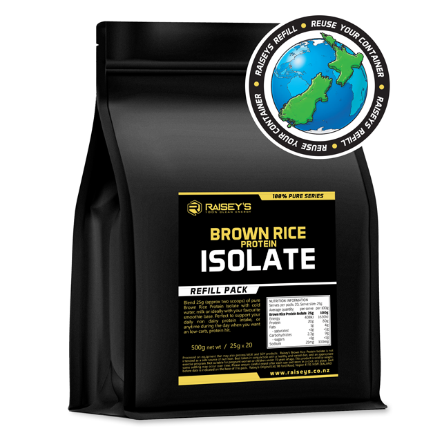 BROWN RICE PROTEIN Refill Pack 500g
