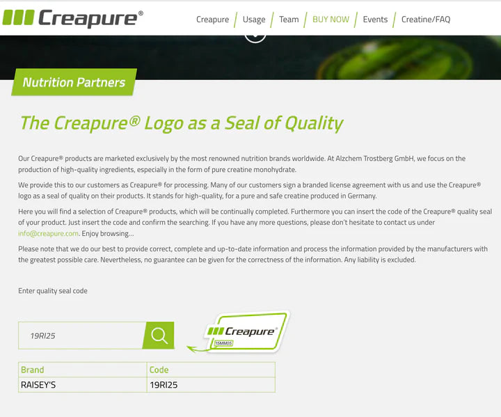 Creatine Monohydrate (Creapure®)