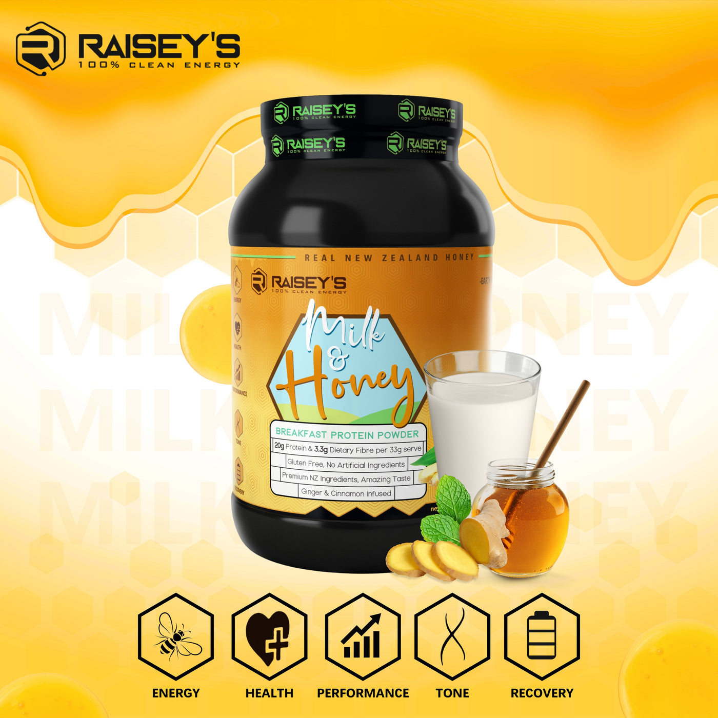 MILK & HONEY BREAKFAST PROTEIN