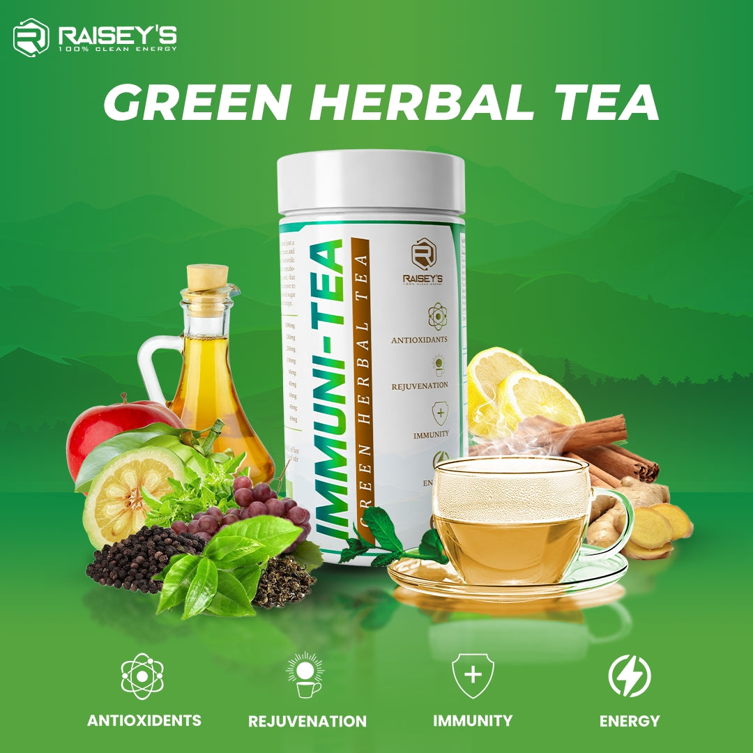 Immuni-Tea Green tea tablets.